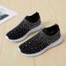 Large Size Rhintone Elastic Socks, Casual Men's And Women's Sports Sho, MD Sole Fly Woven Breathable Lightweight_vogvips.com