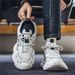 ShoeVault Hong Kong Style Thick-Soled Mesh Dad Shoes For Men, Trendy Brand, High-End Feel, Youth Student Casual Versatile_vogvips.com