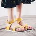 Women's Cork Sandals With High Straps – Breathable Roman Gladiator Flip Flops For Beach & Summer Fashion_vogvips.com
