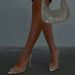 New Cross-border Plus-size Foreign Trade Women's Shoes, Summer Simple Style With Transparent Crystal Uppers, Ultra-high_vogvips.com