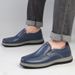 Casual Slip-On Loafers, New Simple Versatile One-Piece Leather Shoes For Men, Factory_vogvips.com