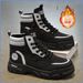 European Warm Series High-top Martin Autumn New Breathable Work Shoes Men's Versatile British Style Thick-soled Short Boots_vogvips.com