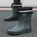 Waterproof Mouth Tube Rain Boots Size 40-44_vogvips.com
