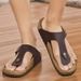 2025 Handmade Men's Flip Flops Comfortable Soft Sole Beach Sandals Non-Slip Outdoor Slippers Lightweight Casual Shoes_vogvips.com