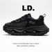 Summer Solid Color Thick-Soled Dad For Men, Lightweight And Versatile Casual Sports Shoes With Breathable Mesh_vogvips.com
