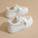 Breathable Mesh Thin Women's Shoes 2026 Summer New Versatile Comfortable Non-Tiring Thick-Soled Casual Sports White_vogvips.com