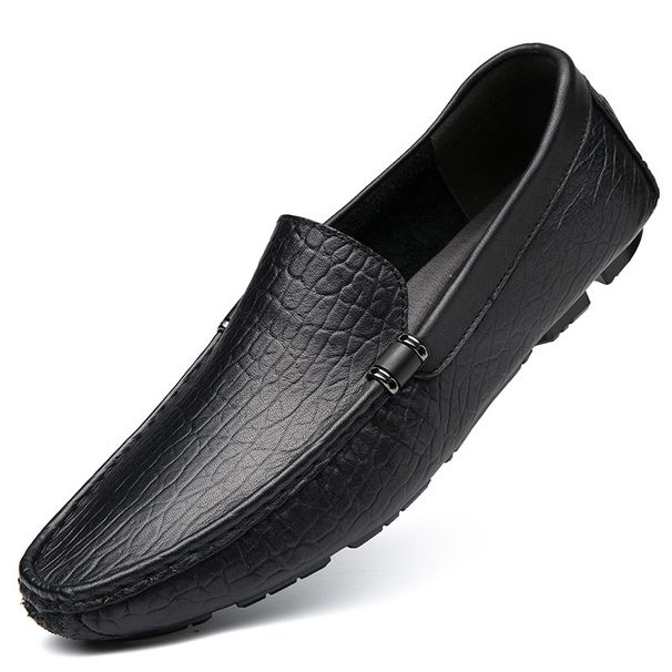 Men's Leather Shoes Casual First Layer Foot Cover Work Men's Shoes_vogvips.com