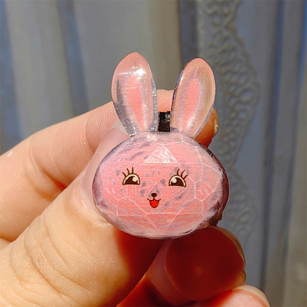 Kids Shoe Charms - Glitter Princess & Ice Cream Bunny Decor With Rainbow Clips (Detachable Shoe Accessories For Girls)_vogvips.com
