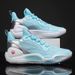 Basketball shoes men and women breathable rose red casual sports shoes_vogvips.com