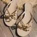 2026 Summer Clip Toe Bow Rivet Beach Vacation Flip Flops Flat Bottomed Women's Sandals Slippers_vogvips.com