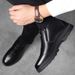 New Leather Spring Men's Shoes High-top Men's Heightening Tooling Martin Boots_vogvips.com