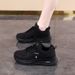 White Sneakers For Female Students Korean Style Board 2025 Spring And Autumn New Ultra-light Running Sports Shoes Q103-1_vogvips.com