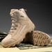 Outdoor Hiking Shoes, Large Size High Top Combat Boots With Plush Tactical Boots, Outdoor Casual Shoes_vogvips.com