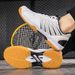 Badminton Shoes For Men And Women, Ultra-Light Breathable Non-Slip Shock-Absorbing Student Shoes, Professional Volleyball Training Shoes_vogvips.com