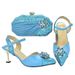 Fashion Design Stiletto Sandals With Dinner Set Rhinestone Evening Clutch Bag_vogvips.com