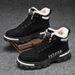 European Warm Series Autumn Winter Men's 2025 Martin Boots High-top Casual Warm Fleece Cotton Versatile Fashion Thick-soled Trendy Shoes_vogvips.com