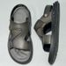 Men's High-End 2025 New Summer Breathable Genuine Dual-Use Outdoor Driving Dad Leather Sandals_vogvips.com