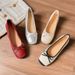 Spring Summer Flats 2026 New Fairy Style Soft Sole Round Toe Height-Increasing Women's Ballet Shoes Comfortable And_vogvips.com