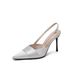 French High Heels A Design Sense That Is Niche. Baotou Sandals Women. New Slim Heel Shoes Spring/summer 2025, Paired_vogvips.com