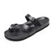Women's Summer Slip-On Sandals - Lightweight PU Upper With Non-Slip EVA Sole, Comfortable & Stylish Casual Footwear For Daily Wear_vogvips.com