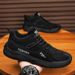 Heightening Non-slip Low-top Sneakers Vintage Fashion Shoes Labor Protection Shoes Work Shoes_vogvips.com