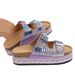 New Fashion Thick-Soled Hemp Rope Double Buckle Rhinestone Cork Outdoor Beach Slippers For Women_vogvips.com