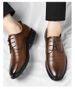 Men's Genuine Leather Brogue Dress Shoes Oxford Style Business Formal Footwear_vogvips.com