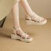 Roman-style Women's 2026 New Summer Model, One-strap Fairy-style Fashionable Versatile Sandals For Women To Pair With_vogvips.com
