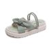 Two-Way Wear Sandals For Women Summer Outdoor 2024 New Ins Trend Match Skirt Thick Sole Fairy Style Roman Beach Slippers_vogvips.com