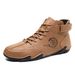 Warm Men's Casual Shoes Short Boots Outdoor Casual Men's And Women's Boots Fleece Large Size Men's Shoes Martin Boots_vogvips.com