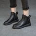 Vintage Martin Boots Women, Short Boots, 2025 Autumn And Winter New Korean Style, Low Heel, Versatile Shoes,_vogvips.com