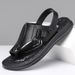 Men's Summer Soft Bottom Anti-Slip Comfortable Beach Shoes Slippers Breathable Sandals For Casual Outdoor Activities6190_vogvips.com