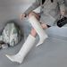 Autumn Winter New Pointed Toe Wide Long Over-the-Knee High Tube Cat Heel Riding Fashion Solid Color Women's Boots_vogvips.com
