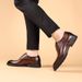 New brogues men's leather retro carved men's shoes_vogvips.com
