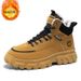 Men's Winter Fleece-Lined High-Top Martin Boots, Men's Work Shoes, Korean Style Versatile Thick-Soled, Extra Thick Warm_vogvips.com