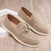 SHLIANG New Men's Casual Slip-On Shoes Soft Bottom One-Touch Lazy Shoes Easy Wear Round Toe Artificial Leather Non-Slip Sole X0002_vogvips.com