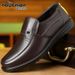 Euro Step Men's Spring Autumn Genuine Leather Business Formal Middle-aged And Elderly Dad Casual Breathable Cowhide Shoes For Men_vogvips.com