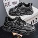 Spring New Breathable White Men's Versatile Thick Soled Height Increasing Sports Casual Board Shoes, And Trendy Shoes_vogvips.com