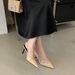 2026 Early Spring New Korean-style Pointed-toe Stiletto Backless Shallow-cut Women's Shoes, Elegant And Mature Style_vogvips.com