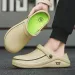 Fahion Men Sandal Outdoor Garden Clog Waterproof Anti-Slip Oil-Reitant Chef Comfortable Women Slipper Fihing_vogvips.com
