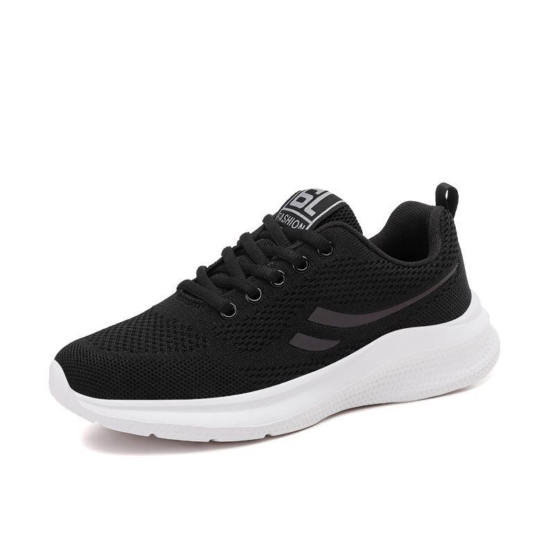 Women's shoes breathable flying woven casual shoes mesh shoes running shoes_vogvips.com