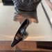 Park Chae Young Rose Same Black Patent Leather High 2023 New Model Mature Style Diamond Buckle Square Toe Stiletto Heels_vogvips.com