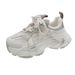 Chunky Sneakers For Women 2025 Spring Summer New Trend Versatile Breathable Mesh Height-Increasing Thick-Soled Casual_vogvips.com