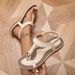 Summer European And American Flat Toe Clip Beach Large Size Sandals Bohemian Style Women's Shoes Breathable Casual_vogvips.com
