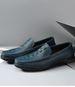 Crocodile Pattern Casual Leather Shoes Men's Soft-soled Foot Cover Lazy Beanie Shoes Driving Shoes Dad Shoes_vogvips.com