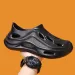 Chaoshiji Men's Fashion Platform Summer 2026 Thick Sole Soft Eva Clogs Garden Shoes For Women Hollow Out Non Slip Beach_vogvips.com