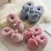 Women's Cotton With Heel, Thick Sole, Non-Slip, Maternity Shoes, Plush, Cute, Thickened, Warm Winter Slippers For Home_vogvips.com