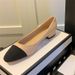 High-End New-Style Chunky Heel Sandals For Women, 2026 Color-Blocked Closed-Toe Trendy New Fairy-Like Casual Shoes_vogvips.com