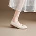 2025 Four Seasons Evening Little Style Soft Sole Shallow Mary Jane Women's Ballet Grandma Shoes Loafers_vogvips.com