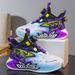 Children Sneaker Boy Basketball Shoes PU Leather Anti-slip Autumn Kids Casual Sports Sneaker Non-slip Running Tennis Shoes_vogvips.com